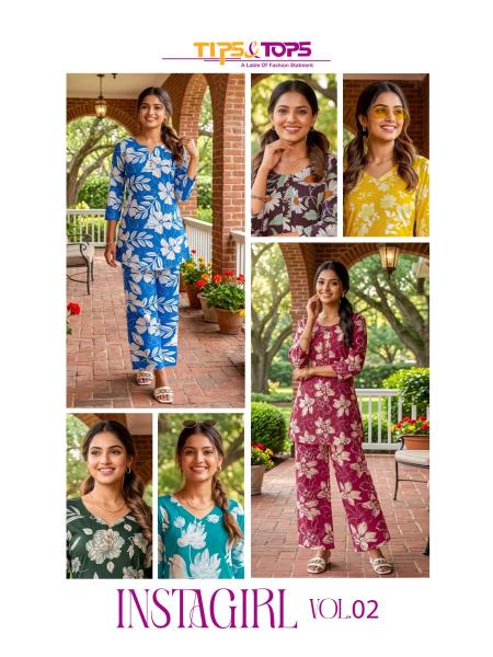 Tips & tops instagirl vol 2 coord set top clothing wholesalers in india